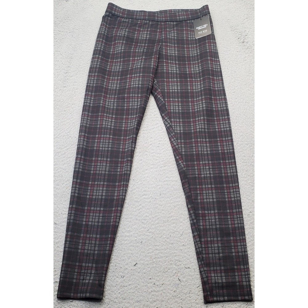 Simply Vera Vera Wang Ponte Leggings Women M Multi Comfortable Stretch Waistband